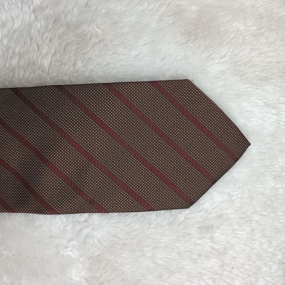 Ermenegildo Zegna 100% silk Tie Made in Italy - Picture 6 of 9